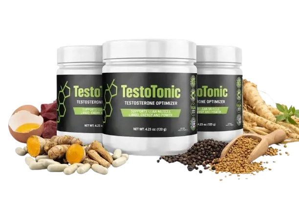 Testo Tonic Supplement Bottle